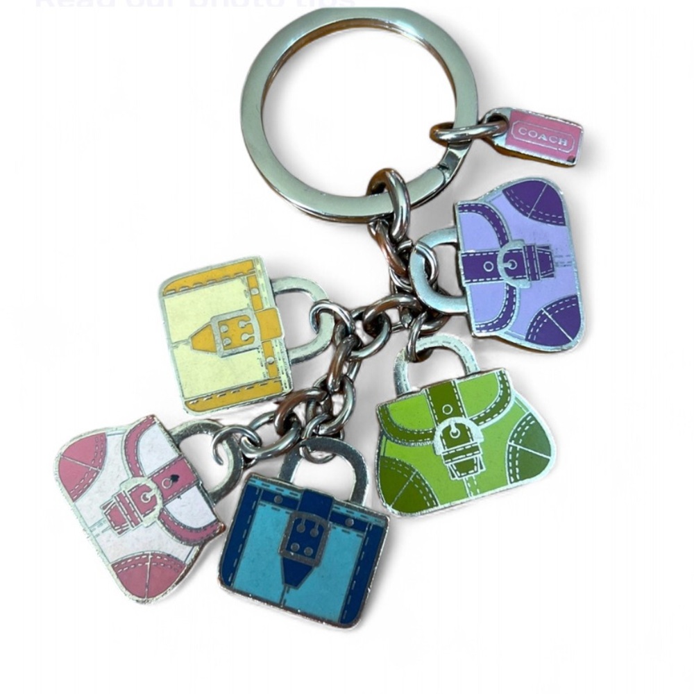 Coach Mini Handbag Keychain or Bag Charm